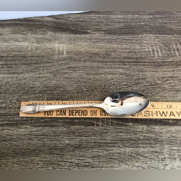 Vtg Wm Rogers Silver Flatware Spoon - Picture 11 of 11